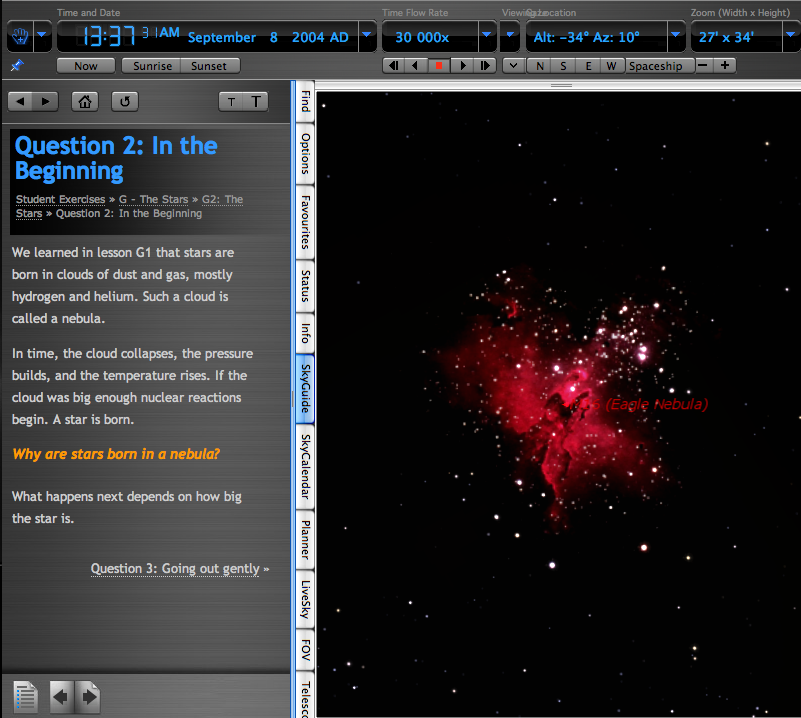 Screenshot of Starry Night High School 