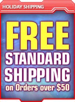 Free Standard Shipping on Orders over $50