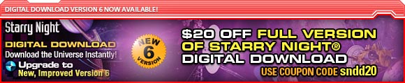 $20 off FULL VERSION of Starry Night Digital Download version 6