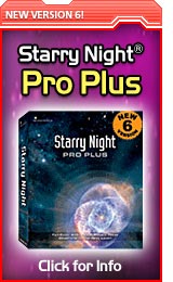 For the advanced amateur astronomer, the full-color AllSky CCD mosaic, sophisticated telescope controls and comprehensive observational tools included in Starry Night Pro Plus version 6 will engage you in the hobby like no other software.
