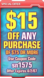 $15 off any purchase of $75 or more