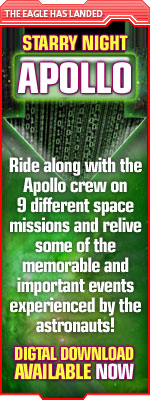 Ride along with the Apollo crew on 9 different space missions and relive some of the memorable and important events experienced by the astronauts!