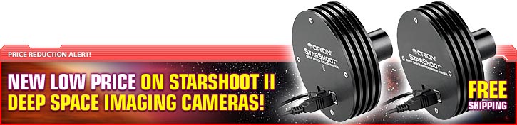 New Low Price on StarShoot II Deep Space Imaging Cameras!