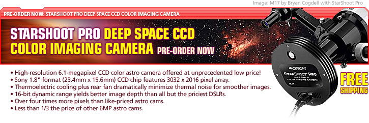 StarShoot Pro Deep Space CCD Color Imaging Camera